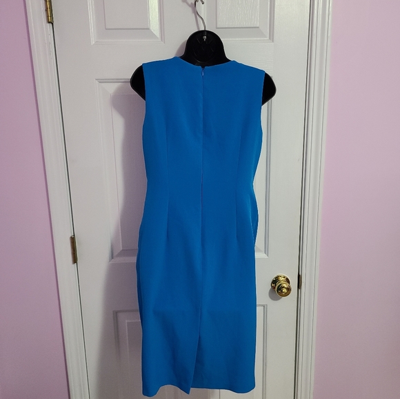 Jones studio  size 4 blue dress - Picture 2 of 4